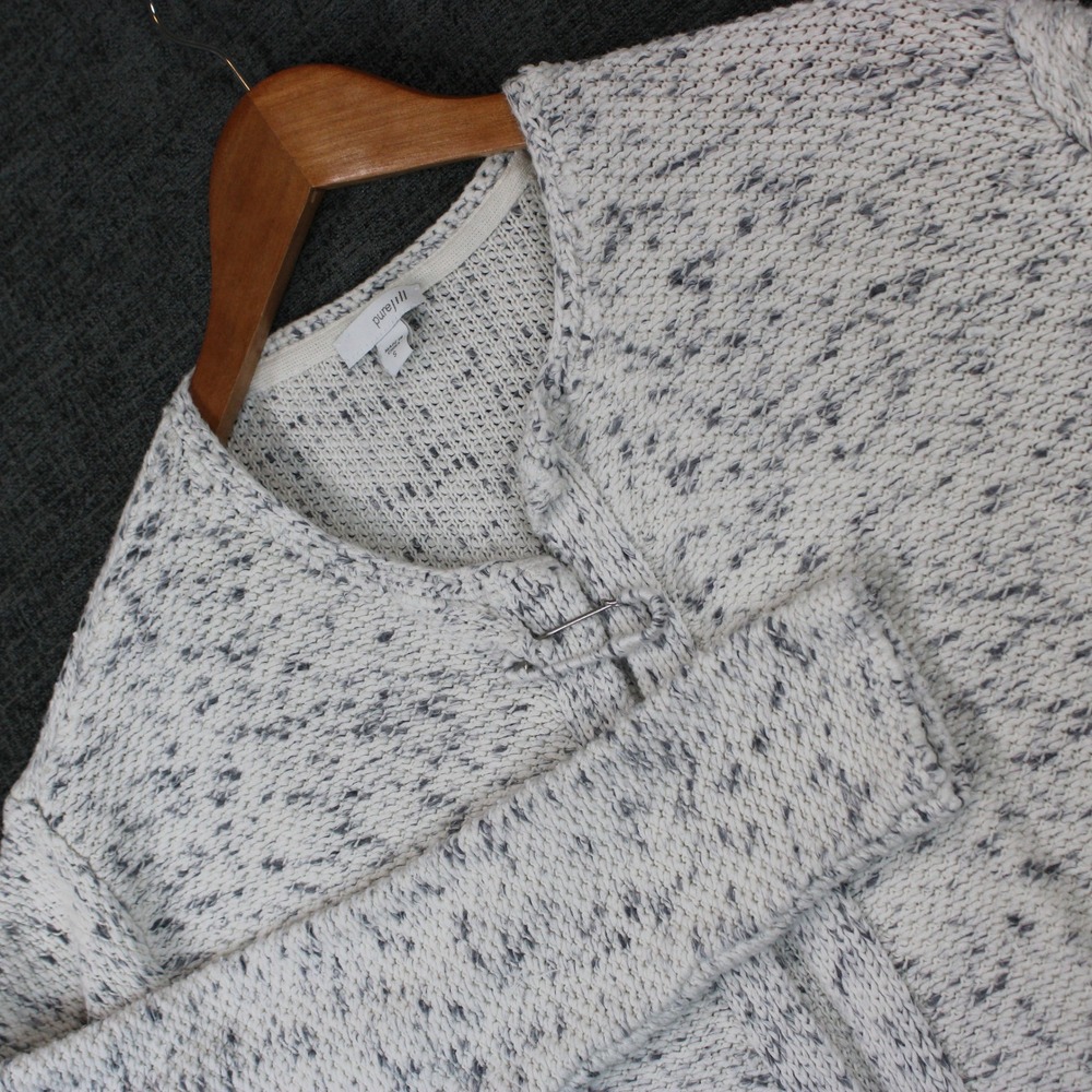 Pure Jill Women's Cotton Knit Cardigan Open Front
